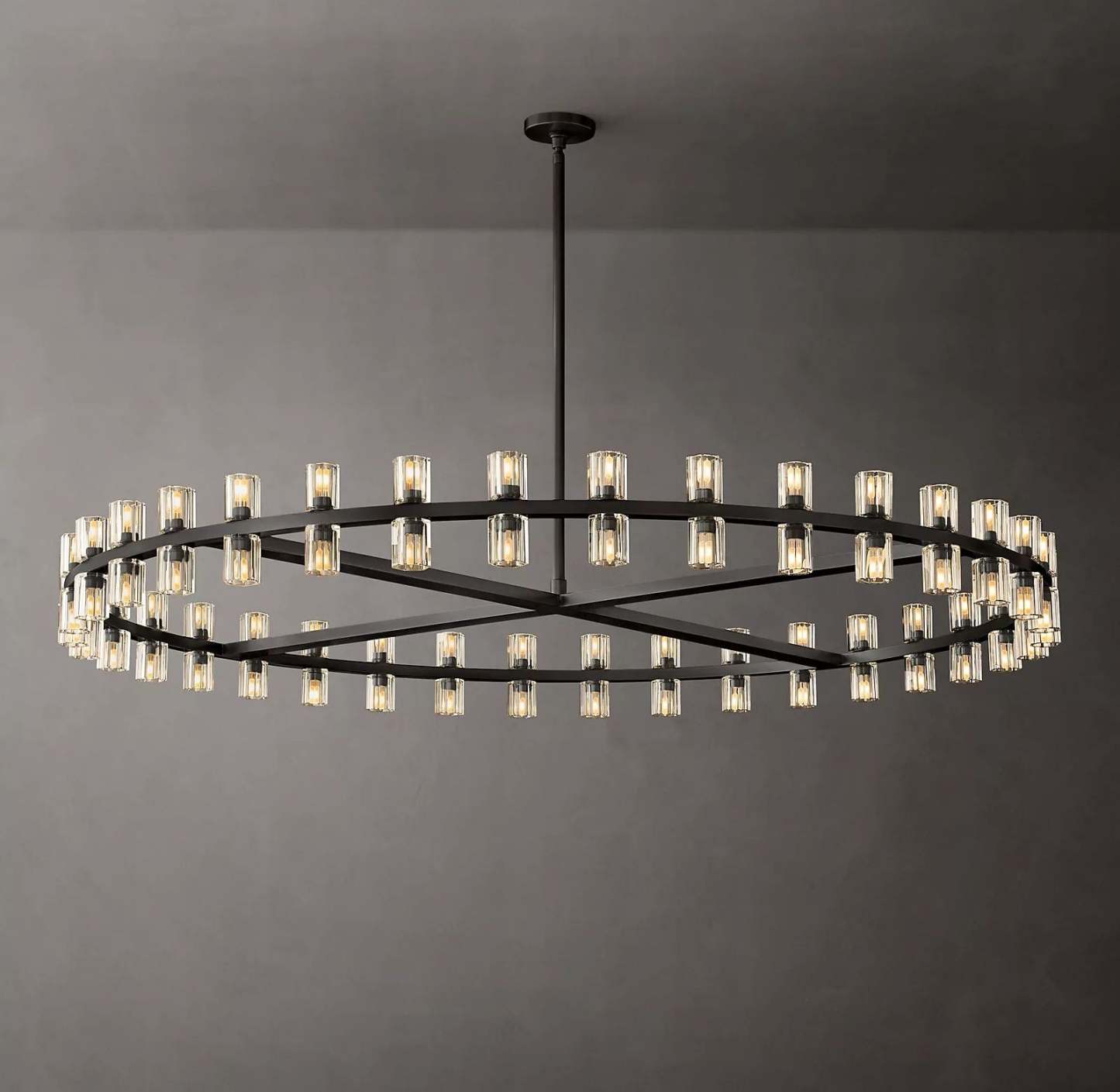 Niko Wine-Glass Round Chandelier 60''