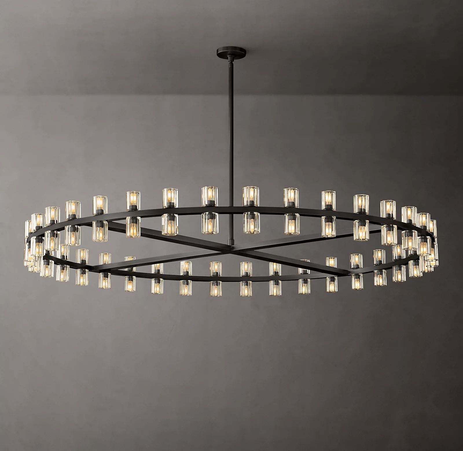 Niko Wine-Glass Round Chandelier 60''
