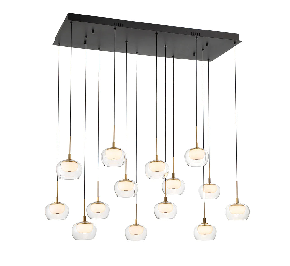Manarola Linear LED Chandelier-Fullstarlighting