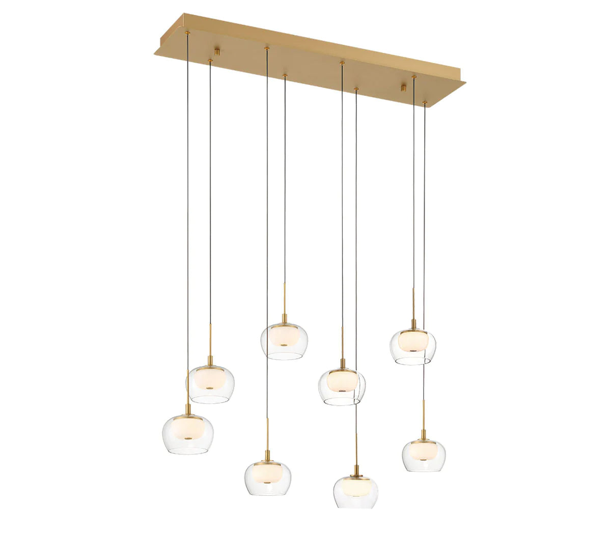 Manarola Linear LED Chandelier-Fullstarlighting