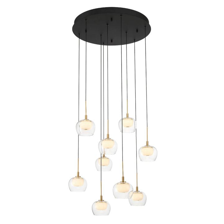Nona Round LED Chandelier-Fullstarlighting