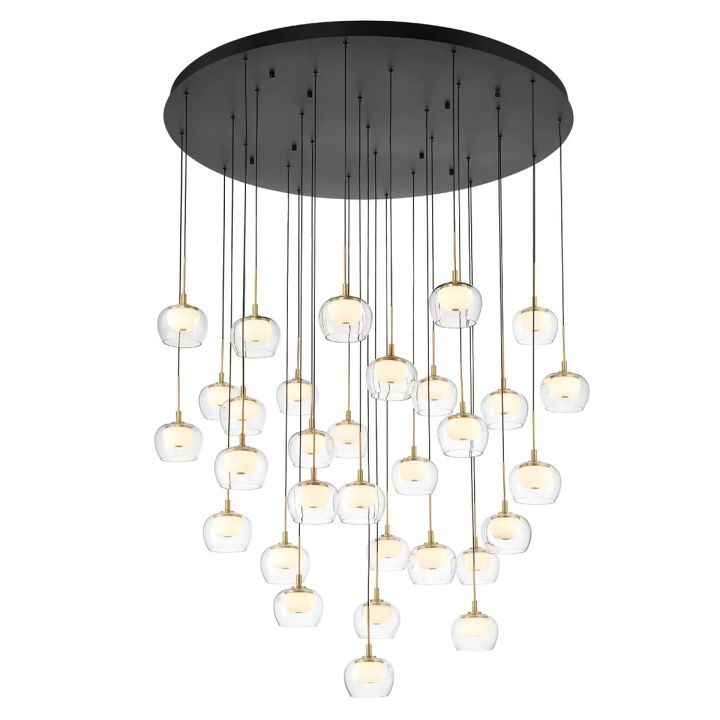 Nona Round LED Chandelier-Fullstarlighting