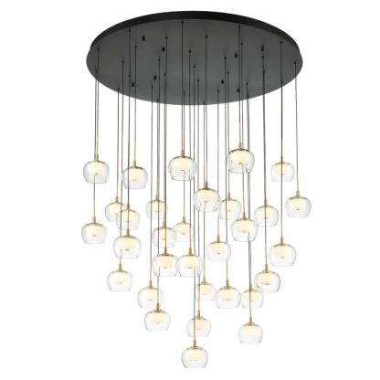 Nona Round LED Chandelier-Fullstarlighting