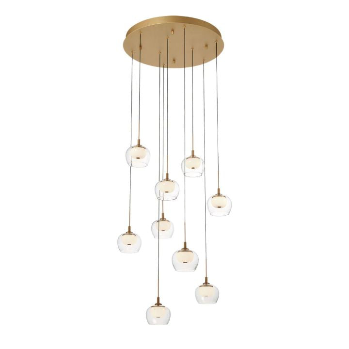 Nona Round LED Chandelier-Fullstarlighting