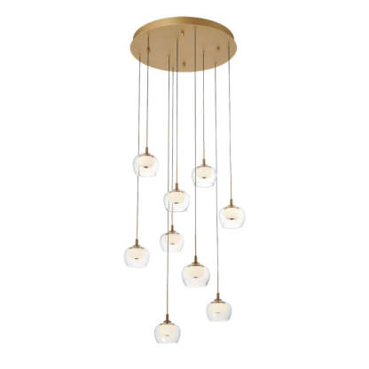 Nona Round LED Chandelier-Fullstarlighting