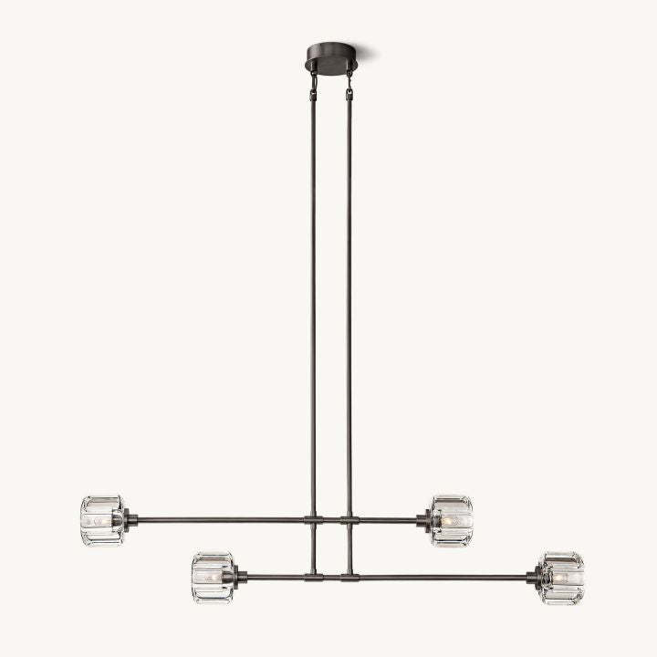 Demaret Modern Linear Chandelier 54“