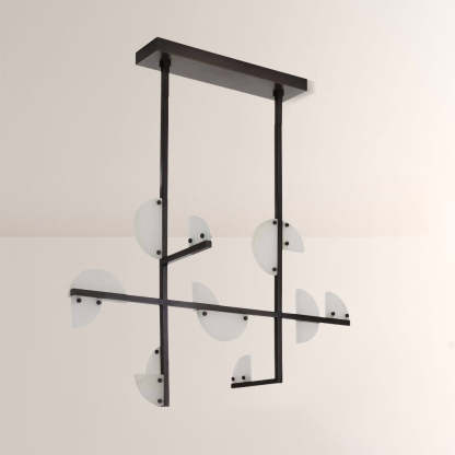 Nova Alabaster Linear Chandelier