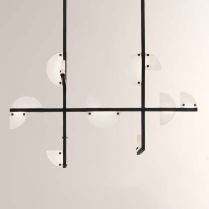 Nova Alabaster Linear Chandelier