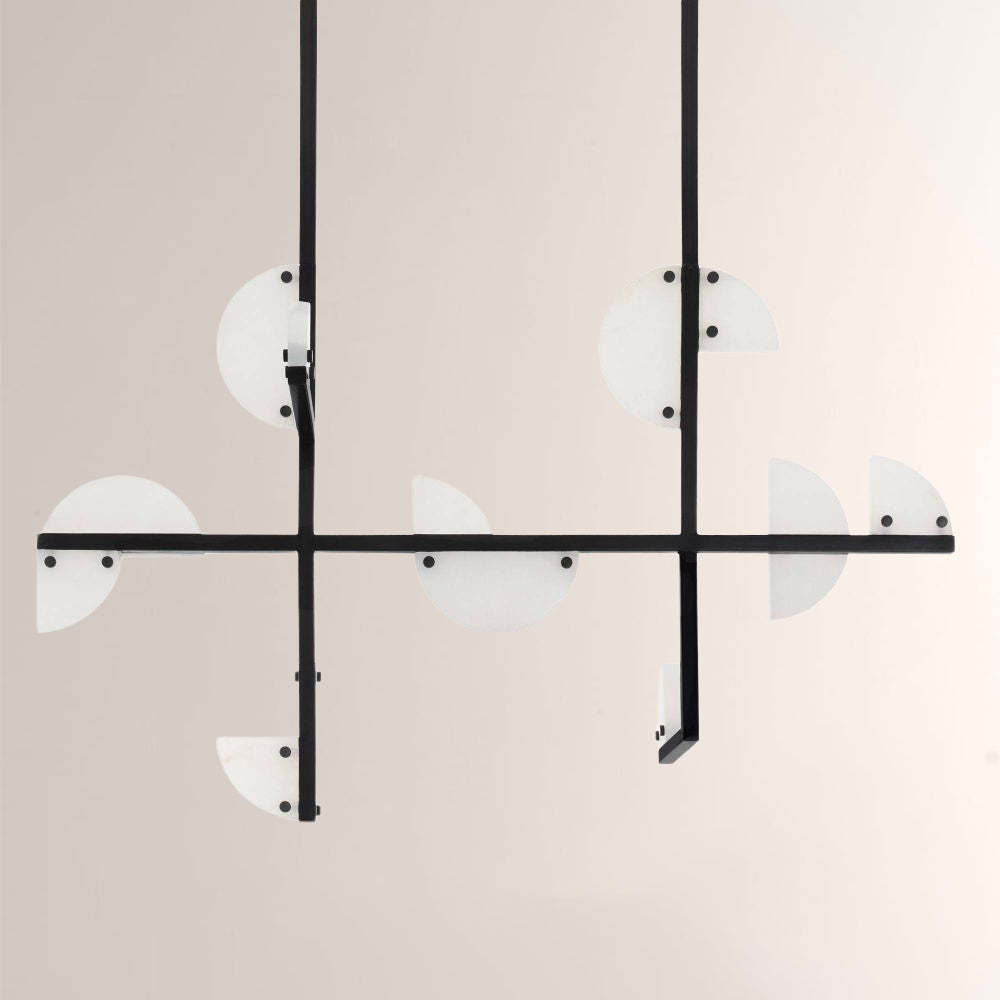 Nova Alabaster Linear Chandelier