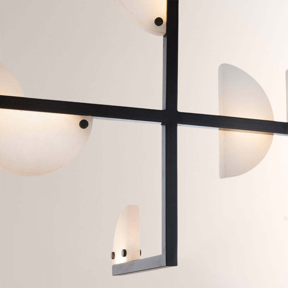 Nova Alabaster Linear Chandelier
