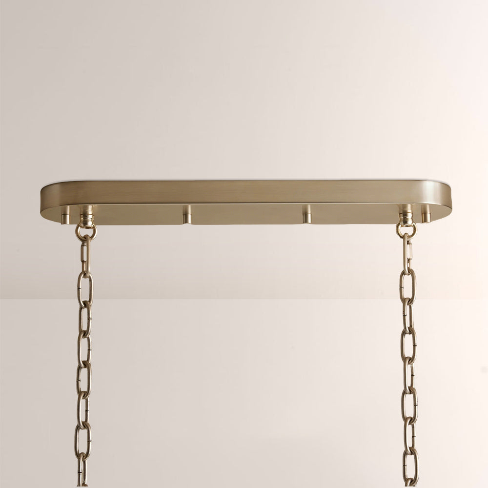 Nova Crystal Prism Linear Chandelier-Fullstarlighting