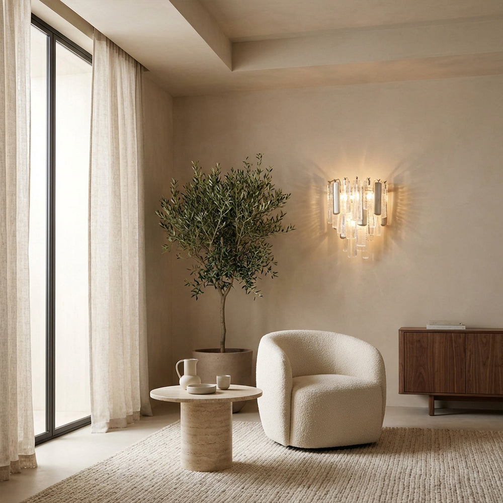 Nova Crystal Prism Wall Sconce-Fullstarlighting