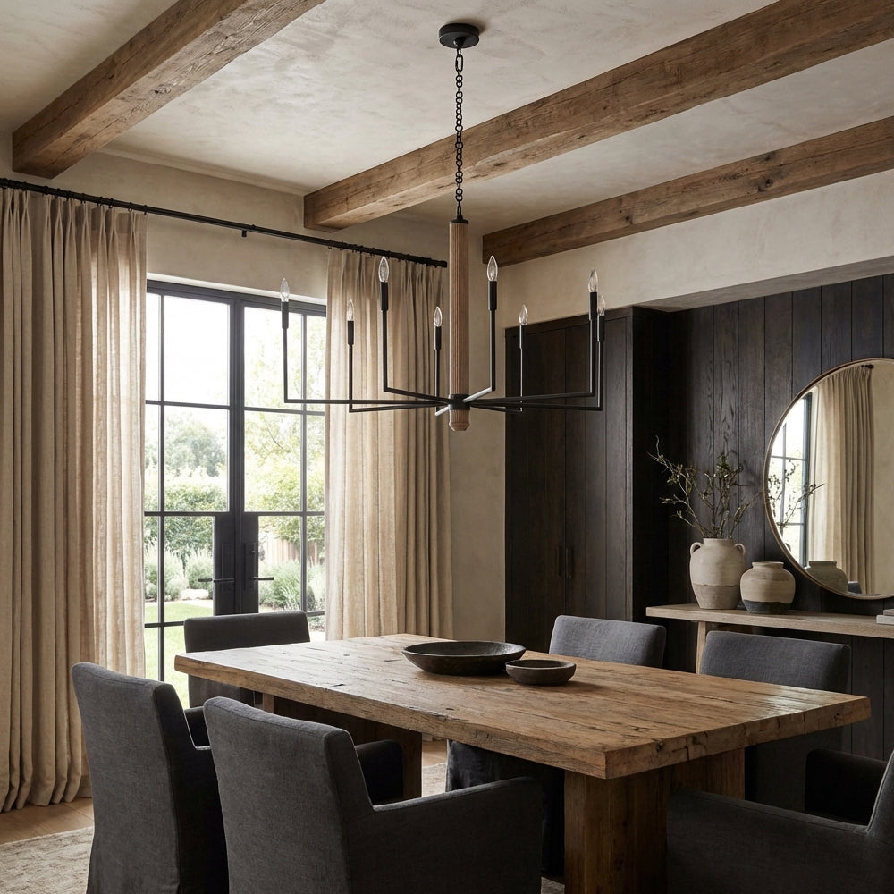 Odelia Round Chandelier-Fullstarlighting