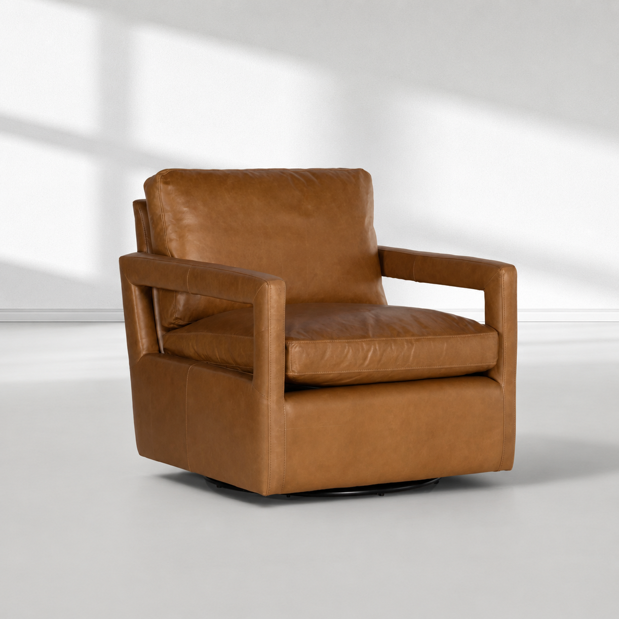 Olson Swivel Lounge Chair-Fullstarlighting