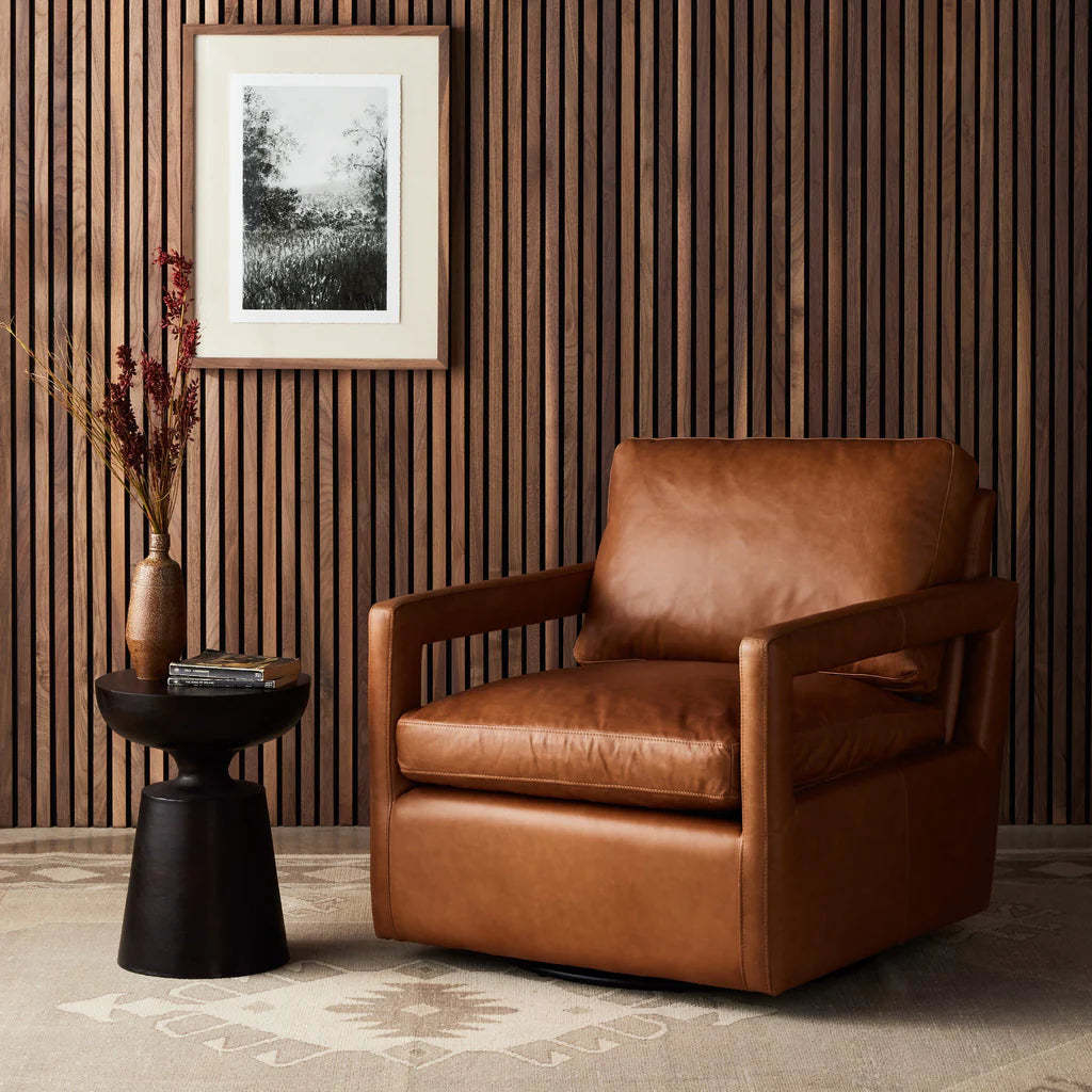 Olson Swivel Lounge Chair-Fullstarlighting