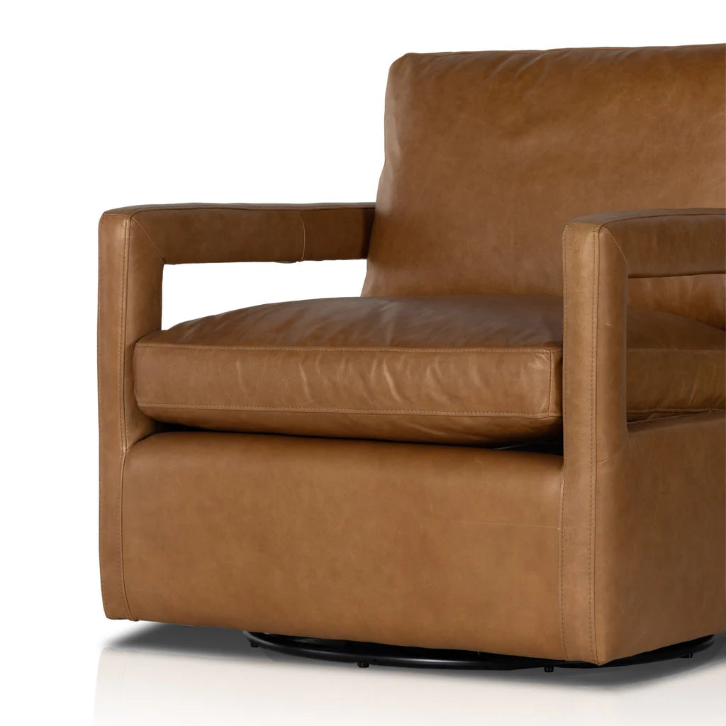 Olson Swivel Lounge Chair-Fullstarlighting