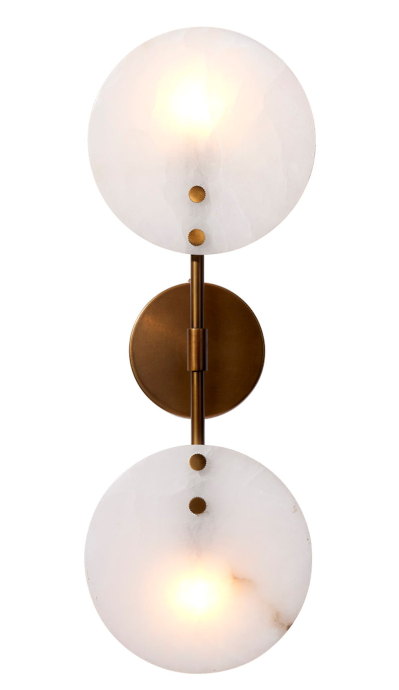 Oracle Alabaster Sconce-Fullstarlighting