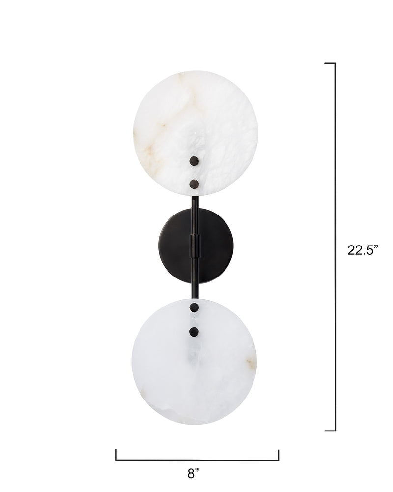 Oracle Alabaster Sconce-Fullstarlighting