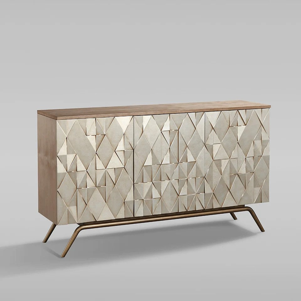 Origami 3-Door Sideboard-Fullstarlighting