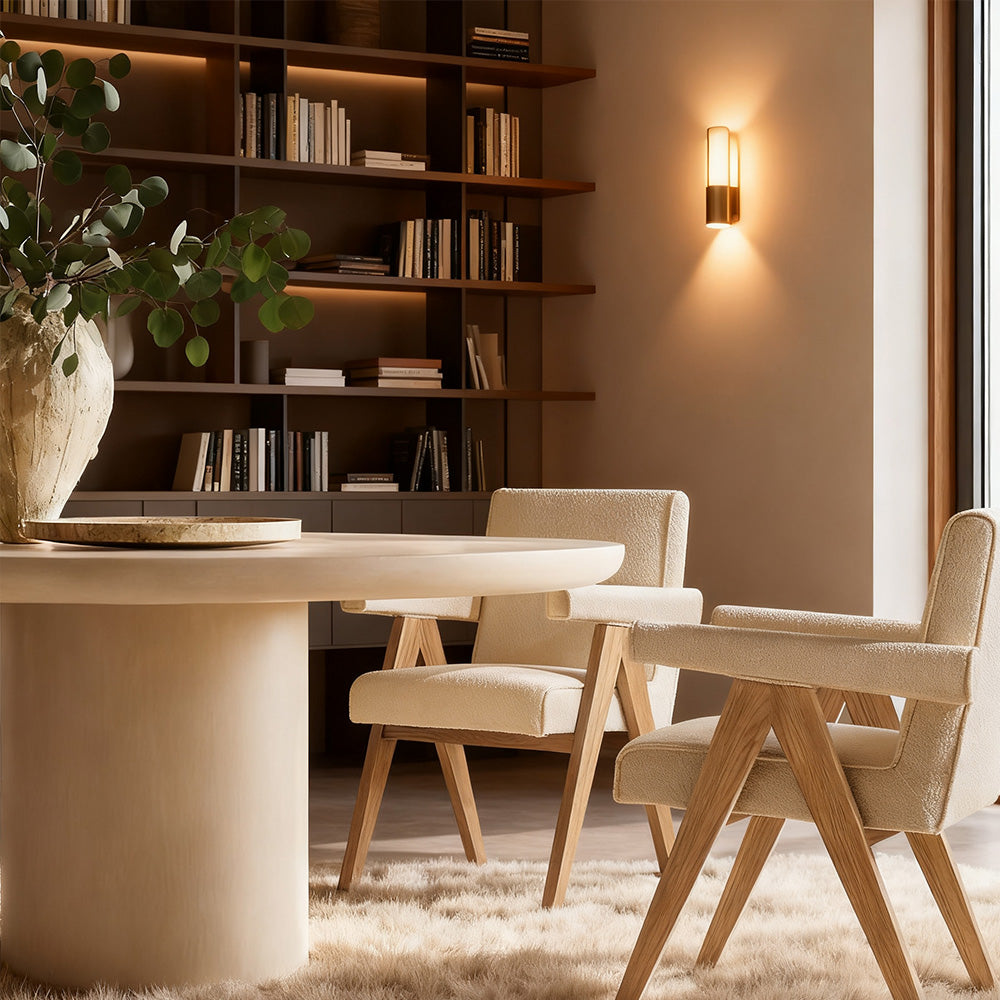 Otto Round Dining Table-Fullstarlighting