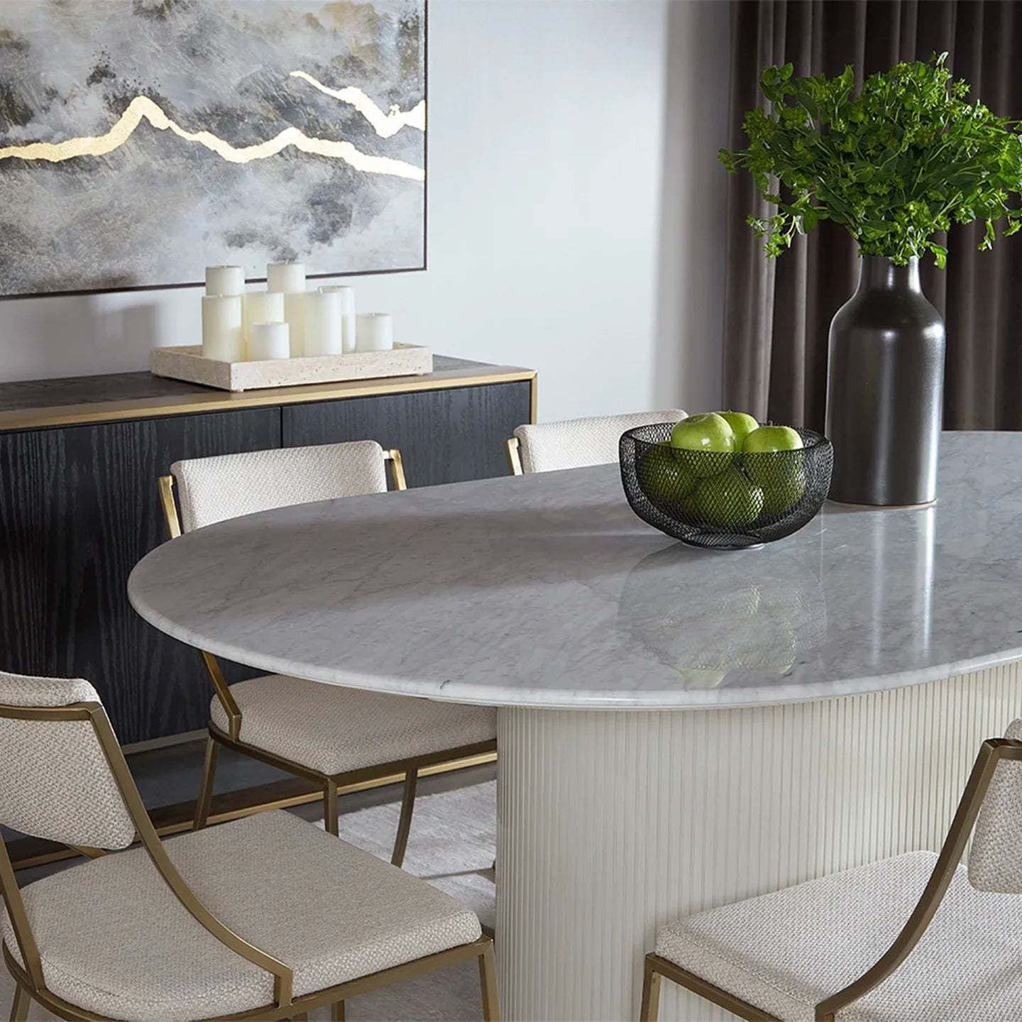 Panoso Dining Table-Fullstarlighting