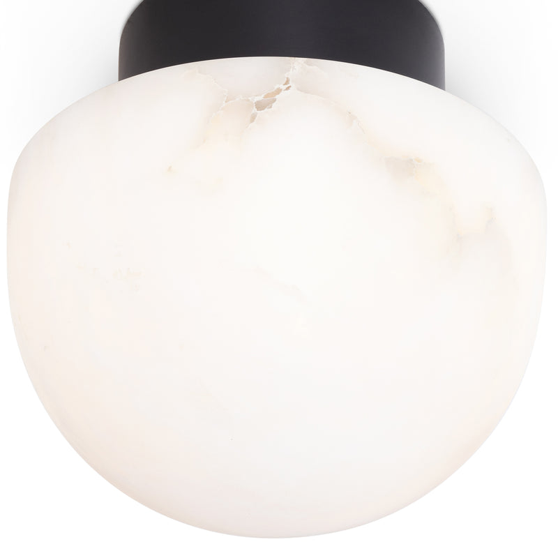 Parker Alabaster Flush Mount-Fullstarlighting