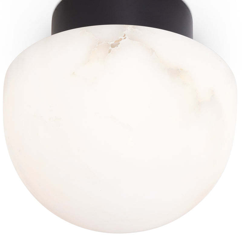 Parker Alabaster Flush Mount-Fullstarlighting