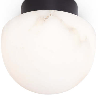 Parker Alabaster Flush Mount-Fullstarlighting