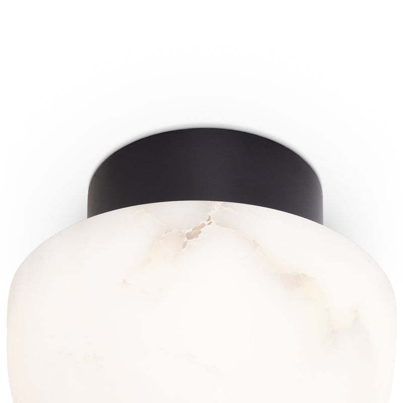 Parker Alabaster Flush Mount-Fullstarlighting