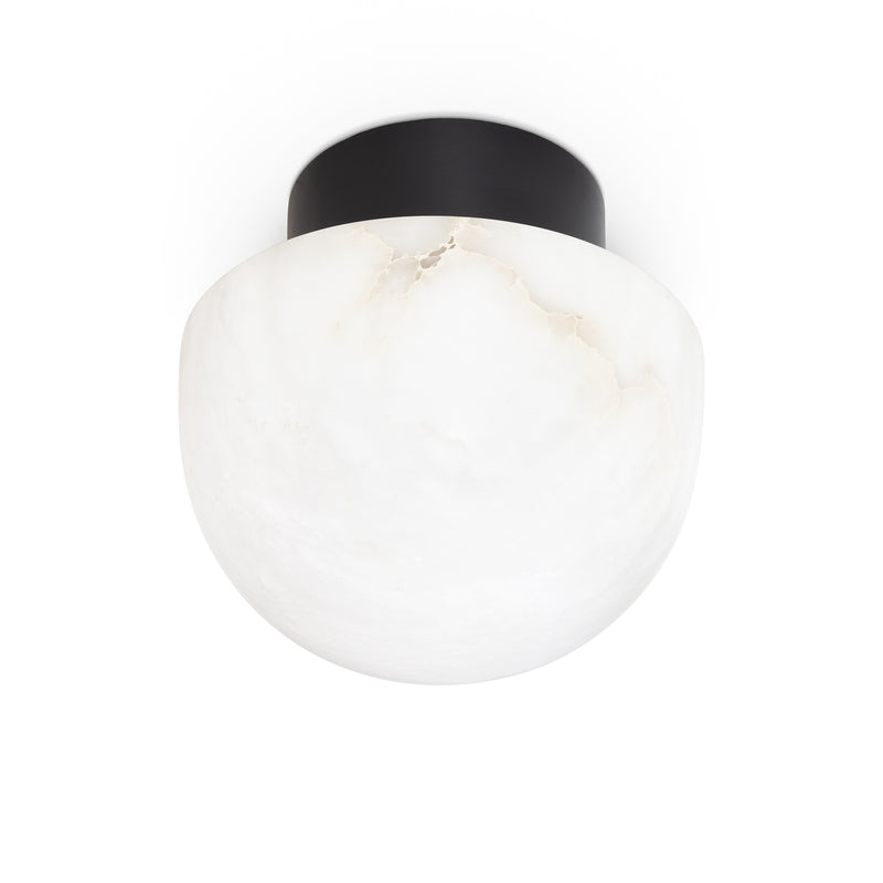Parker Alabaster Flush Mount-Fullstarlighting
