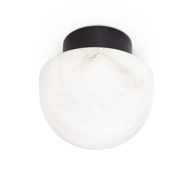 Parker Alabaster Flush Mount-Fullstarlighting