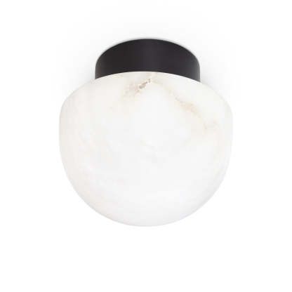 Parker Alabaster Flush Mount-Fullstarlighting