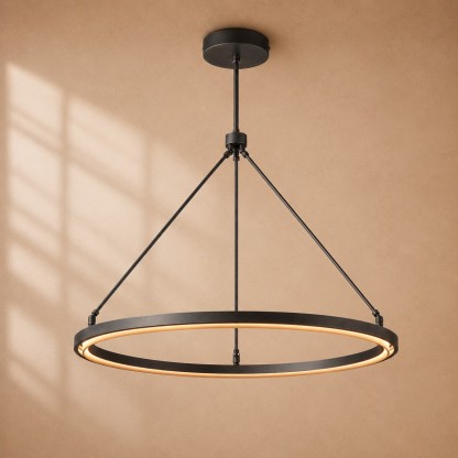 Pelta Round Chandelier 36"/48"/60"-Fullstarlighting