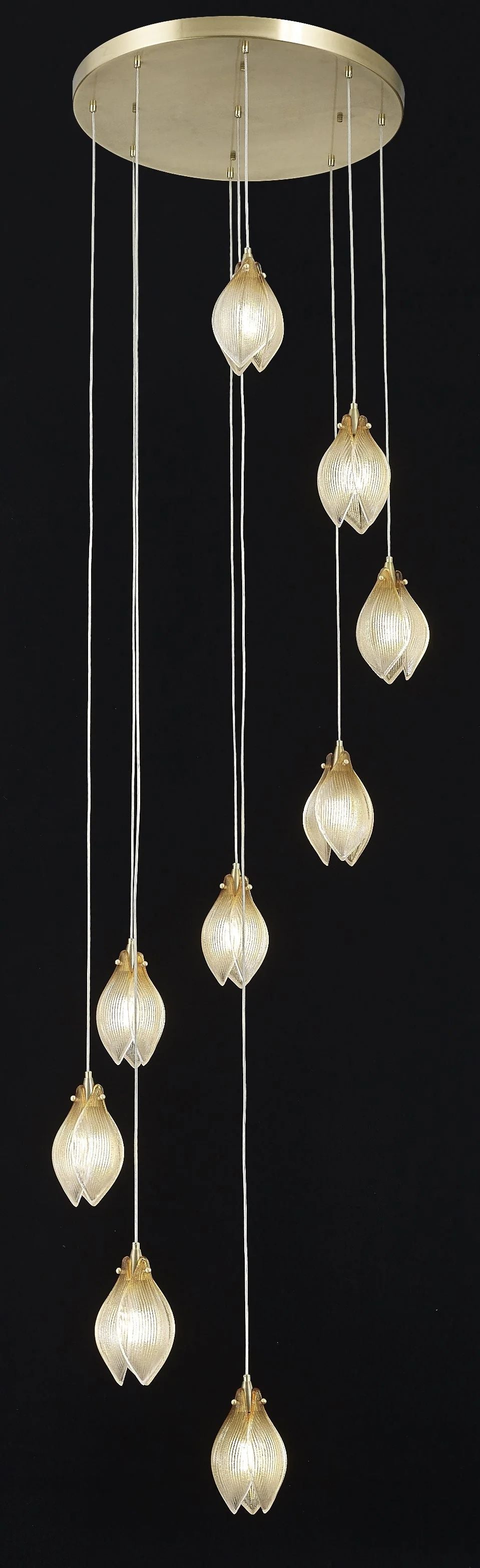 Petals Pendant Light-Fullstarlighting