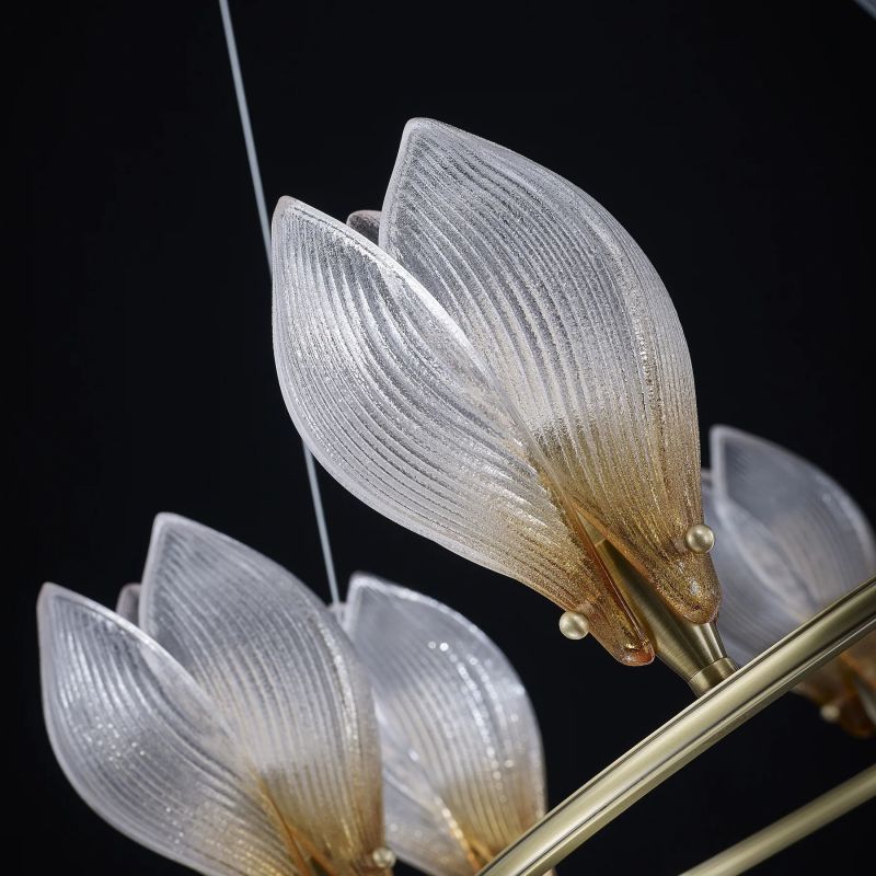 Petals Round Branch Chandelier-Fullstarlighting