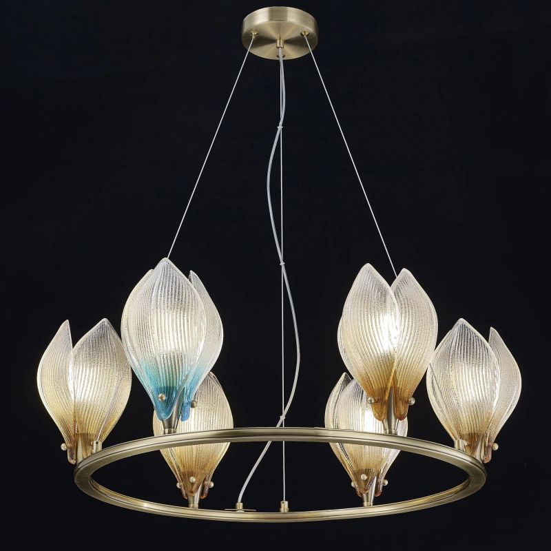 Petals Round Branch Chandelier-Fullstarlighting