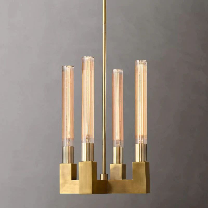 Cannele Glass Pendant-Fullstarlighting