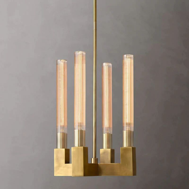 Cannele Glass Pendant-Fullstarlighting