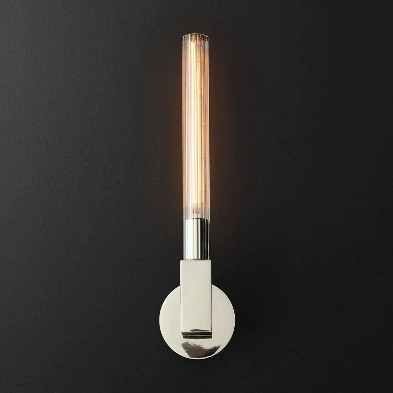 Cannele Glass Wall Sconce-Fullstarlighting