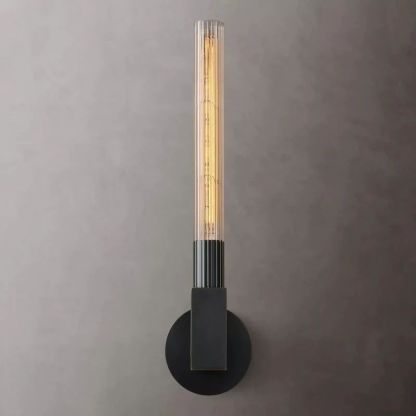 Cannele Glass Wall Sconce-Fullstarlighting
