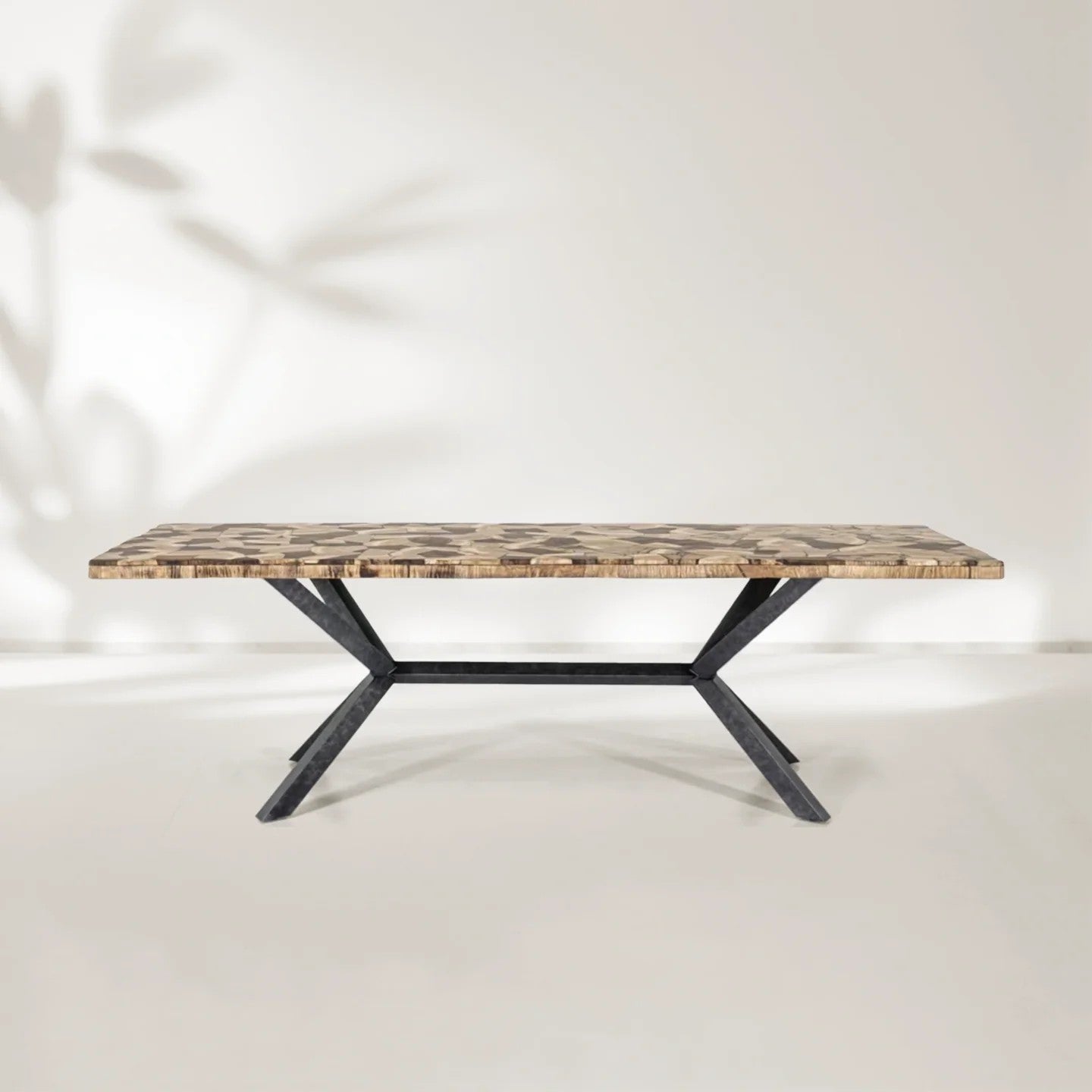 Petra Rectangle Dining Table-Fullstarlighting