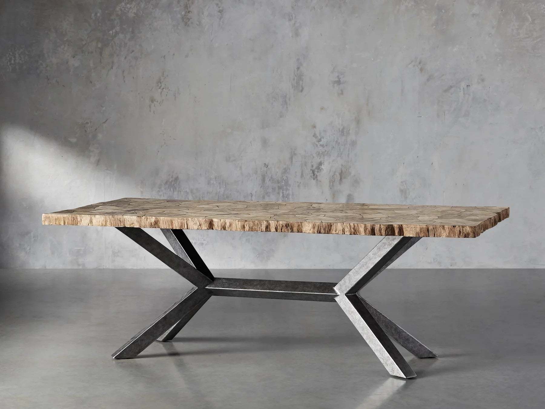 Petra Rectangle Dining Table-Fullstarlighting