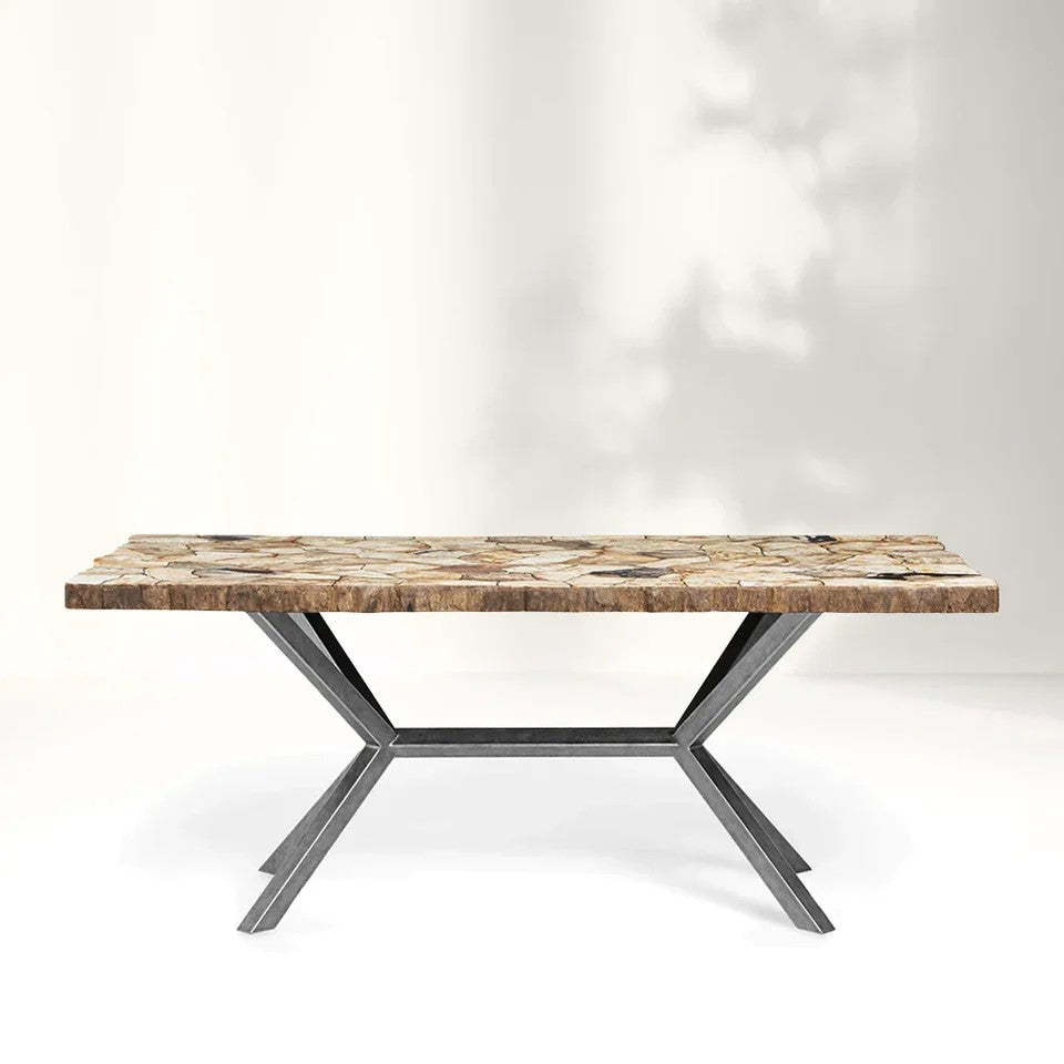 Petra Rectangle Dining Table-Fullstarlighting