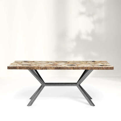 Petra Rectangle Dining Table-Fullstarlighting