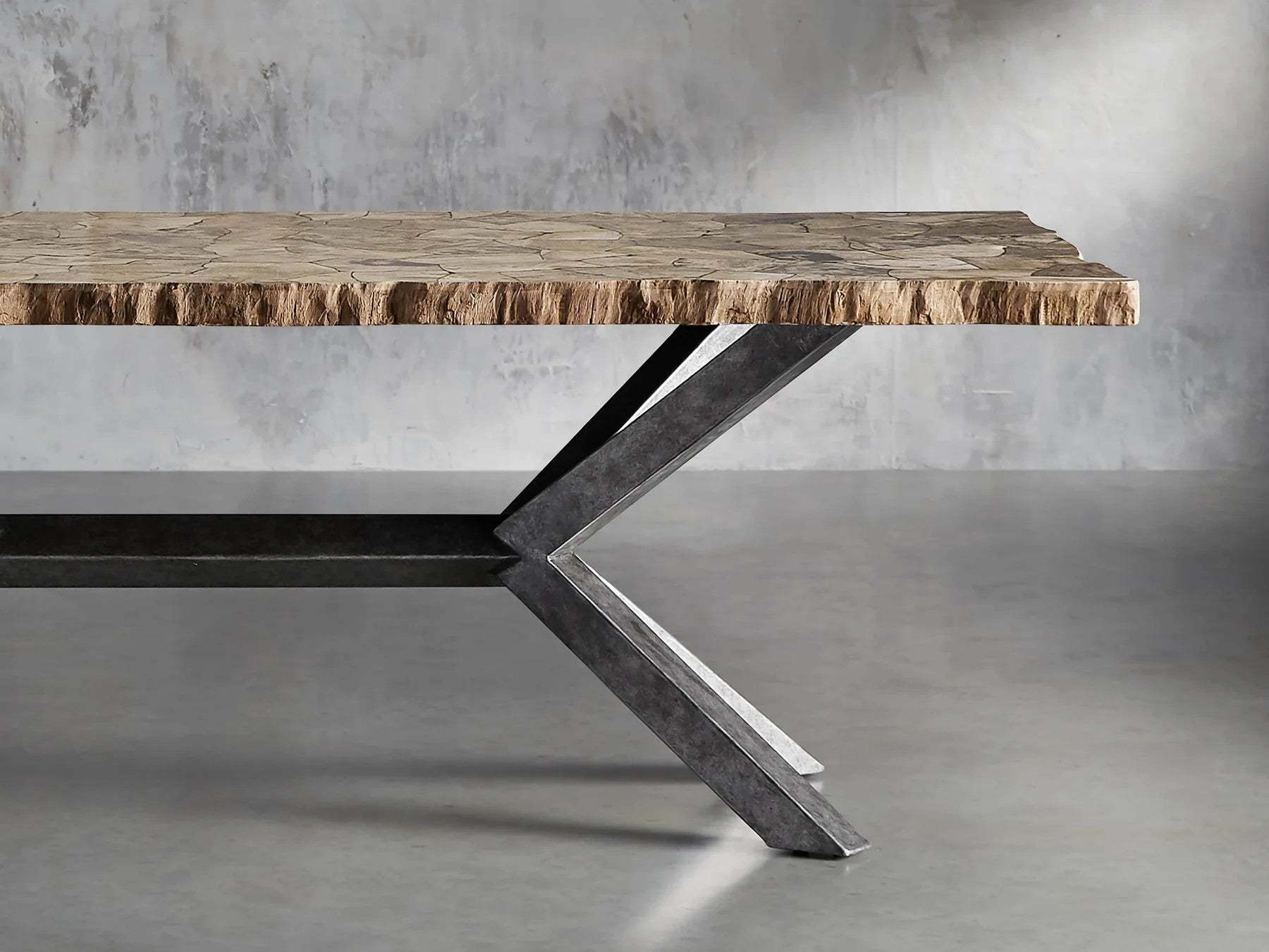Petra Rectangle Dining Table-Fullstarlighting