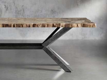 Petra Rectangle Dining Table-Fullstarlighting