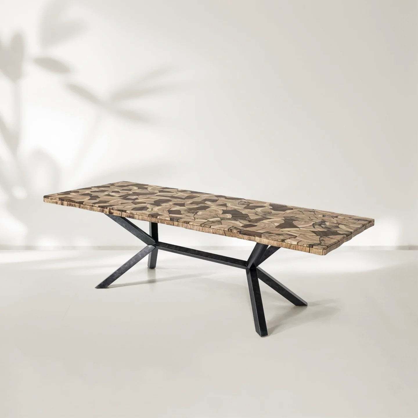 Petra Rectangle Dining Table-Fullstarlighting