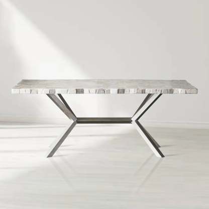 Petra Rectangle Dining Table-Fullstarlighting