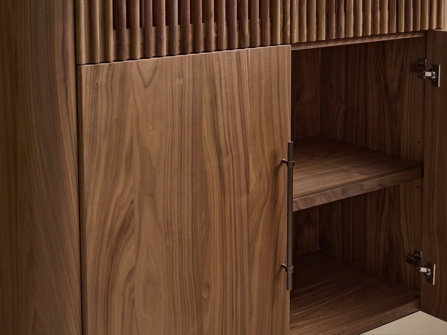 Piermont Modular Reeded Cabinet for Media Storage-Fullstarlighting