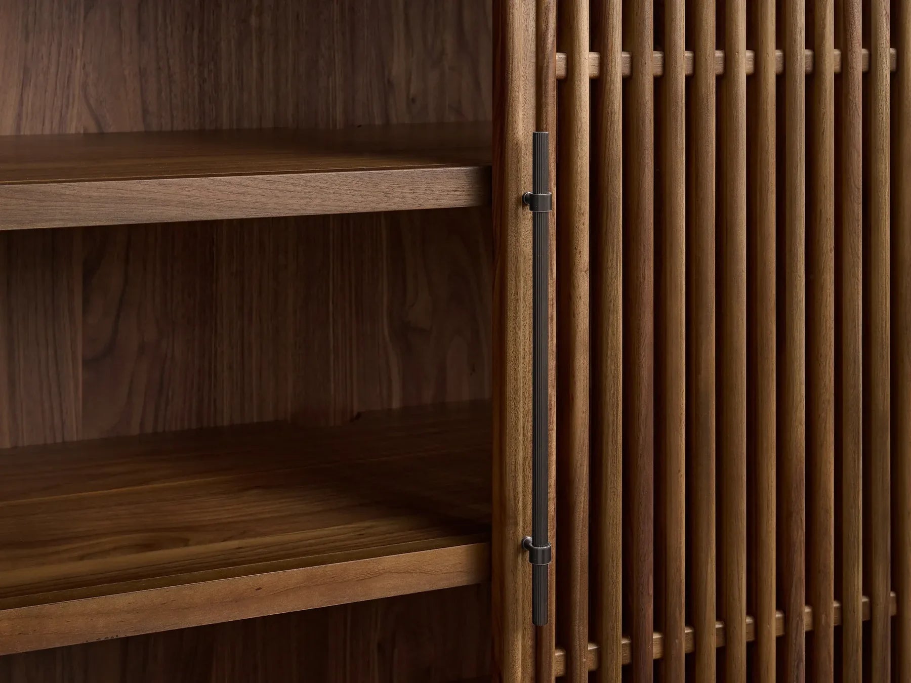 Piermont Modular Reeded Cabinet for Media Storage